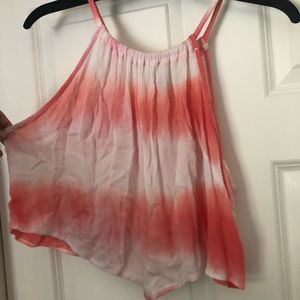 Tye dye crop top